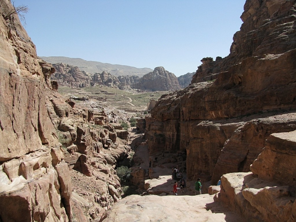 Zdjęcia: Petra, południowa Jordania, panorama Petry, JORDANIA Zdjęcia: Petra, południowa Jordania, panorama Petry, JORDANIA