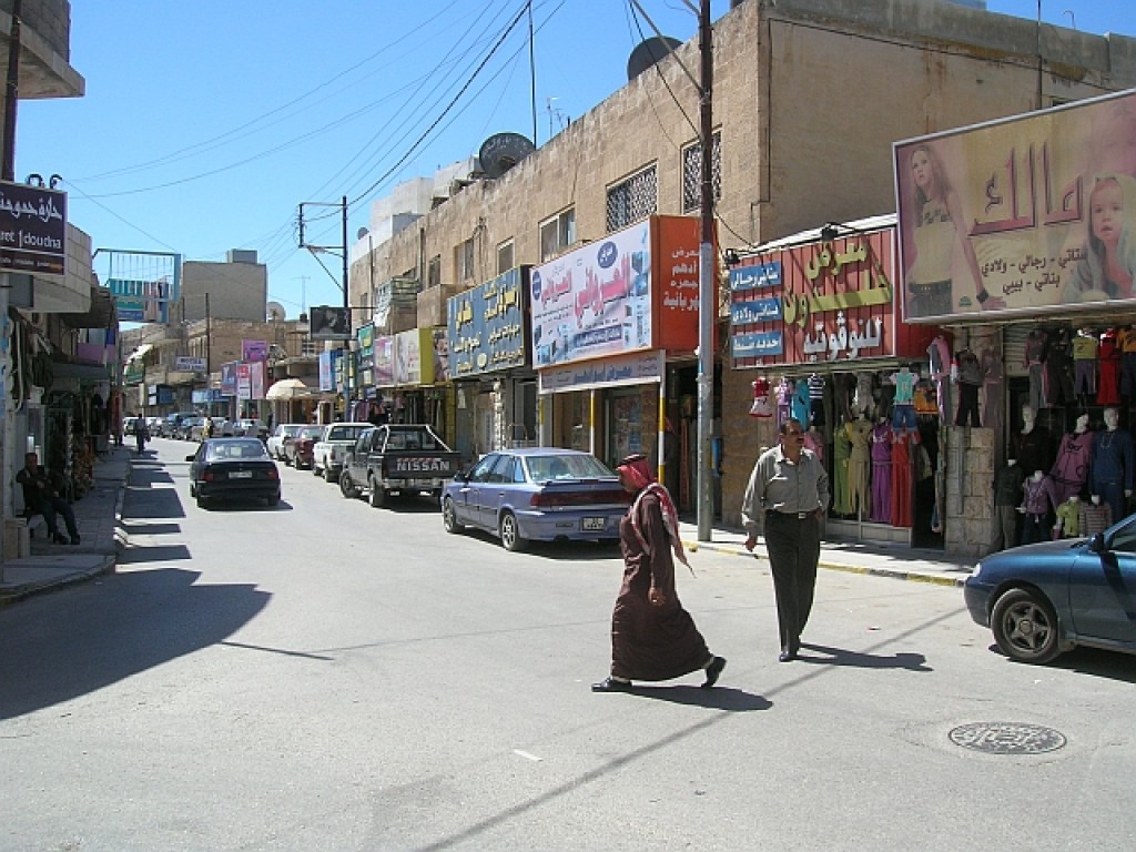 Zdjęcia: Madaba, zachodnia Jordania, ulice Madaby, JORDANIA Zdjęcia: Madaba, zachodnia Jordania, ulice Madaby, JORDANIA