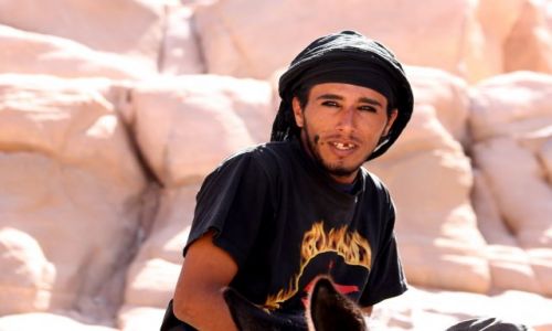 JORDANIA / - / Petra / Rycerze pustyni