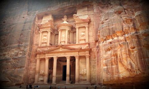 Zdjecie JORDANIA / petra / petra /  Petra-skarbiec