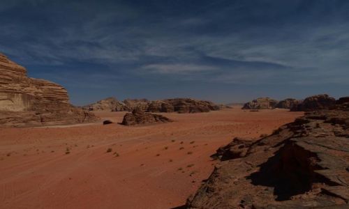 Zdjcie JORDANIA / pustynia Wadi Rum / pustynia / lawrance z arabii 