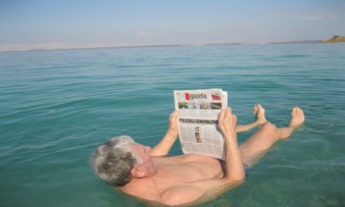 Zdjecie JORDANIA / - / Morze Martwe   Jordania / KONKURS Zawsze z Gazet Wyborcz Morze Martwe