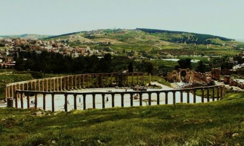 Zdjcie JORDANIA / Irbit / Jerash / Ruiny rzymskiego miasta