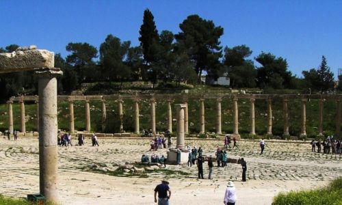 Zdjcie JORDANIA / Irbit / Jerash / Ruiny rzymskiego miasta