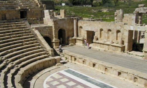 Zdjecie JORDANIA / Irbit / Jerash / Ruiny rzymskiego miasta