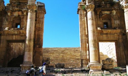 Zdjcie JORDANIA / Irbit / Jerash / Ruiny rzymskiego miasta