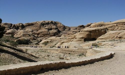 Zdjecie JORDANIA / . / Petra / w drodze do Petry