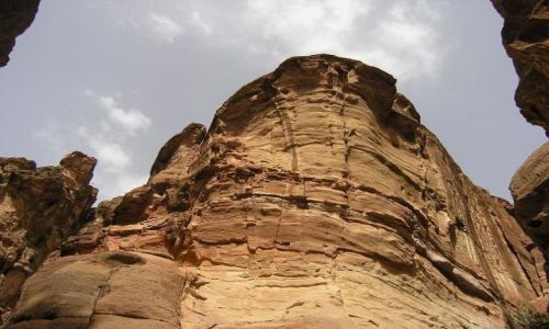 Zdjecie JORDANIA / brak / Petra / Kominy Petry