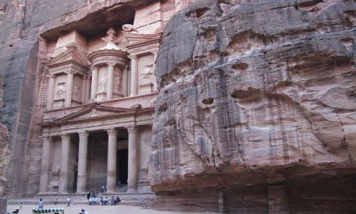 Zdjecie JORDANIA / poudniowa Jordania / Petra / 