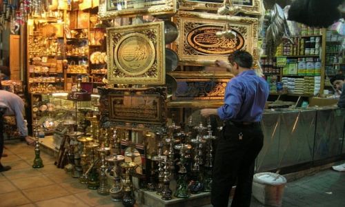 Zdjecie JORDANIA / pnocna Jordania / Amman / wieczorny spacer
