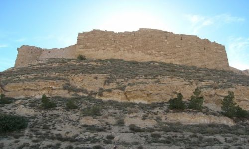 Zdjęcie JORDANIA / środkowa Jordania / okolice miasta Shoubak / zamek krzyżowców Montreal (Shobak)