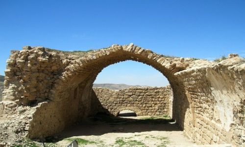 Zdjcie JORDANIA / rodkowa Jordania / Kerak / zamek krzyowcw Kerak