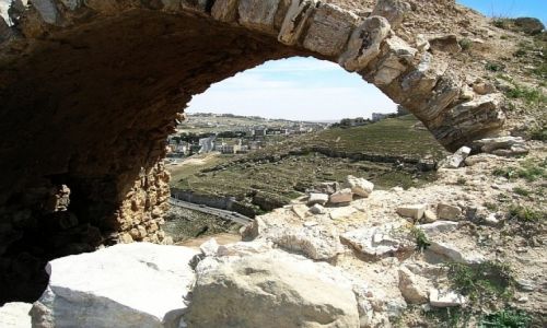 Zdjcie JORDANIA / rodkowa Jordania / Kerak / zamek krzyowcw Kerak