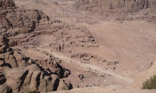 Zdjecie JORDANIA / Petra / Petra / Petra- miasto wykute w skale