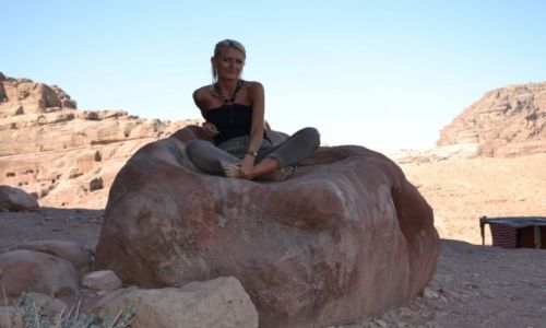 Zdjecie JORDANIA / Petra / Petra / Petra-miasto wykute w skale