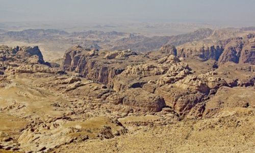 Zdjecie JORDANIA / Jordania / Okolice Petry / W stron Petry