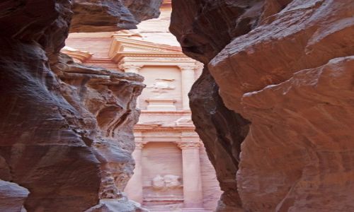 Zdjecie JORDANIA / Poudnie / Petra / Skarbiec