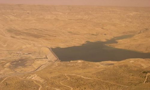 Zdjecie JORDANIA / brak / Wadi al-Mudżib / Widocaek