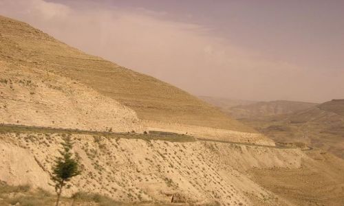 Zdjecie JORDANIA / brak / Wadi al-Mudżib / Widoczek