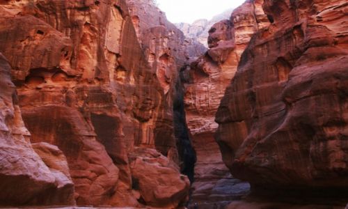 Zdjcie JORDANIA / Petra  / Wwz As-Sik / Droga wrd ska
