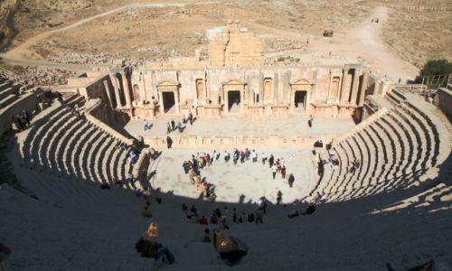 Zdjecie JORDANIA /  Irbit / Jerash / Amfiteatr