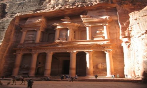 Zdjęcie JORDANIA / Petra / Al-Chazna / Petra