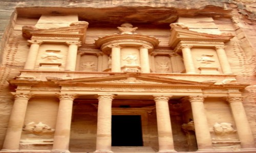 Zdjecie JORDANIA / xxx / Petra / Skarbiec w Petrze