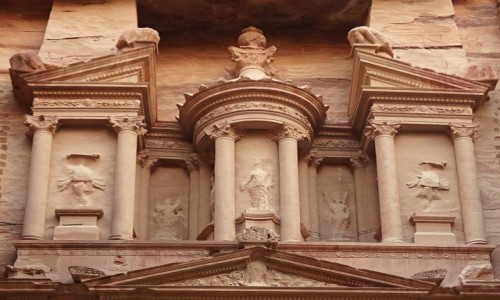 Zdjcie JORDANIA /  Muhafaza Ma'an / Petra / W rowej skale