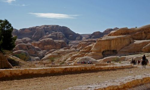 Zdjęcie JORDANIA / na skraju Pustyni Arabskiej / Petra / ...