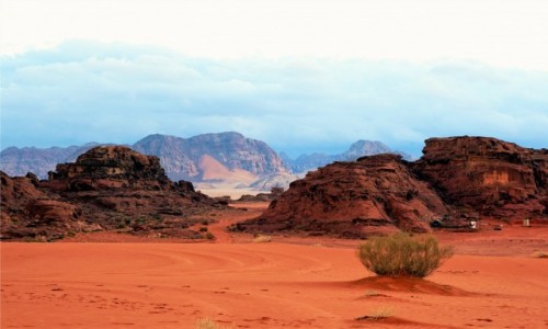 Zdjcie JORDANIA / Wadi Rum / . / Dwa plany