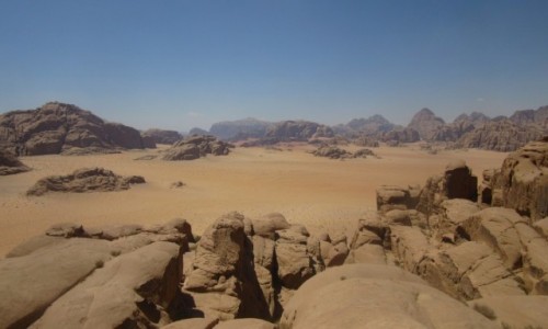 Zdjęcie JORDANIA / Ma'an / Wad Rum / Wad Rum widok na północ