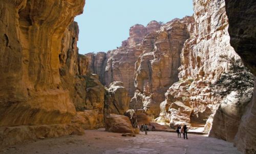 Zdjecie JORDANIA / na skraju Pustyni Arabskiej / Petra / ....