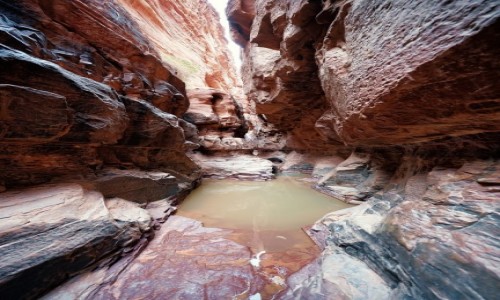 Zdjecie JORDANIA / Wadi Rum / . / Khazali Canyon
