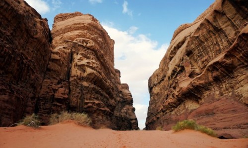 Zdjcie JORDANIA / Wadi Rum / Abu Khashaba Canyon / Potga..