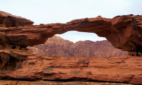 Zdjecie JORDANIA / Wadi Rum / . / Mostek