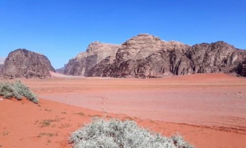 Zdjcie JORDANIA / Wadi Rum  / Wadi Rum  / Senne przedpoudnie