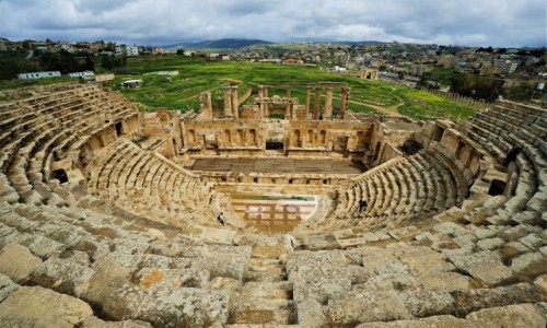Zdjecie JORDANIA /  Amman / Jerash / Teatr pnocny