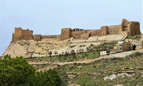 Zdjcie JORDANIA / Al-Karak / . / Twierdza krzyowcw – Crac de Moabit