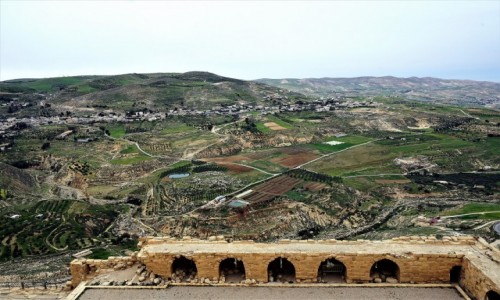Zdjcie JORDANIA / Al-Karak / . / Podzamcze