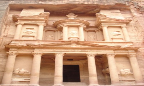Zdjęcie JORDANIA / Petra  / Petra  / Skarbiec Faraona