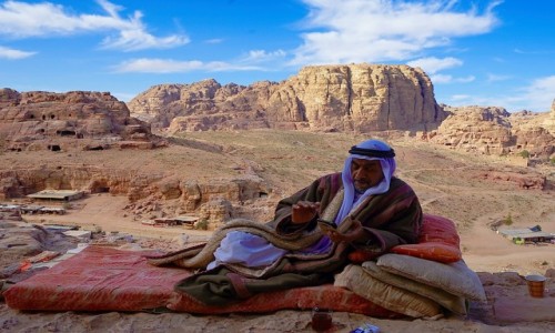 Zdjcie JORDANIA / Muhafaza Ma'an / Petra / Jak w bani