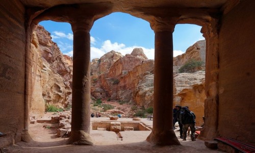 Zdjęcie JORDANIA / Muhafaza Ma'an / Petra / Widok
