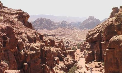 Zdjecie JORDANIA / Petra / Petra / Panorama Petry
