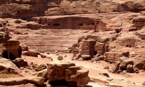 Zdjecie JORDANIA / brak / Petra / Amfiteatr