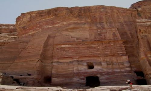 Zdjecie JORDANIA / brak / Petra / Grobowiec schodkowy