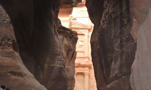 Zdjecie JORDANIA / Petra / Petra / Dolina skalnych domów