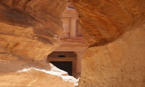 Zdjęcie JORDANIA / Jordanie / Petra / Wielki Skarbiec