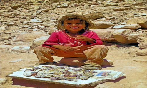 Zdjecie JORDANIA / brak / Petra / DZieci pustyni