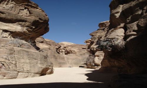 Zdjecie JORDANIA / Ma an / Petra / Siq (1)