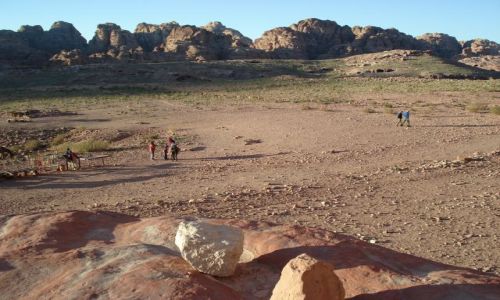 Zdjęcie JORDANIA / Ma an / Petra / Petra - panorama (2)